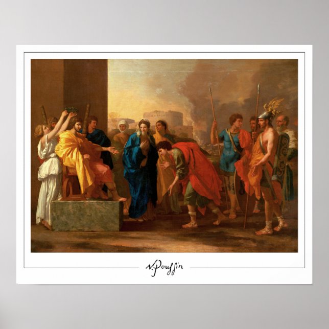 Nicolas Poussin Zedign Art Poster #210 (Frente)