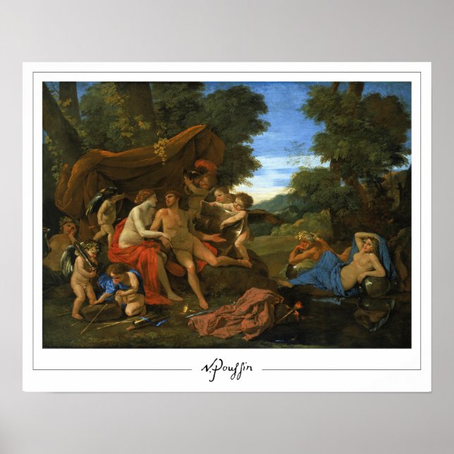 Nicolas Poussin Zedign Art Poster #214 (Frente)