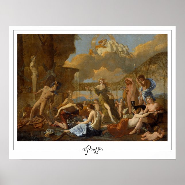 Nicolas Poussin Zedign Art Poster #245 (Frente)