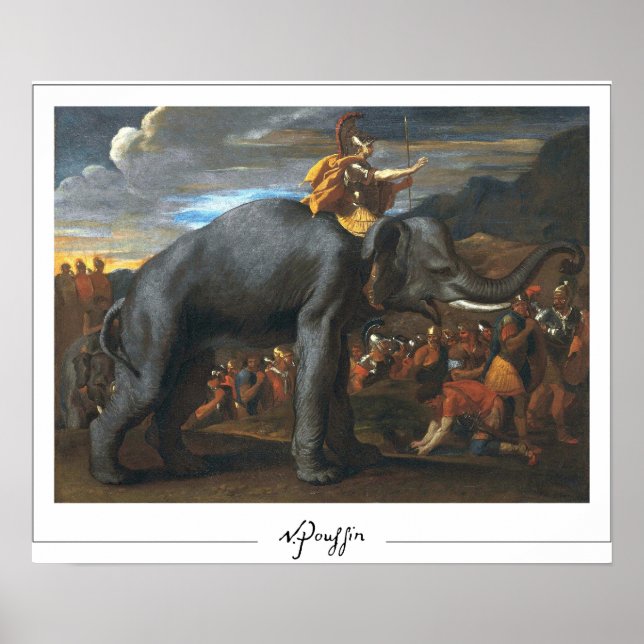 Nicolas Poussin Zedign Art Poster #54 (Frente)