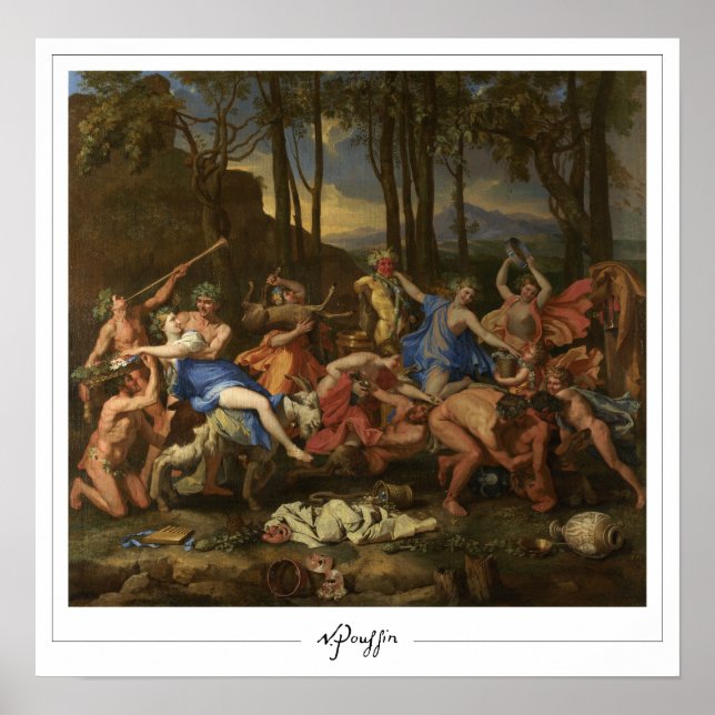 Nicolas Poussin Zedign Art Poster nº 186 (Frente)