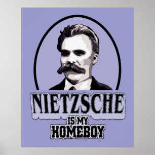 Nietzsche é meu poster do ficar em casa