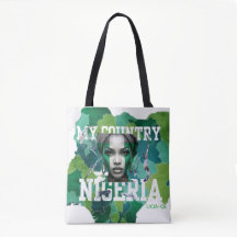 “Nigeria-Inspired Tote Bag – Celebrate Culture & I