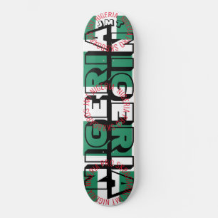 NIGERIA JMT NIGERIA 8, 1/4", skateboard Deck
