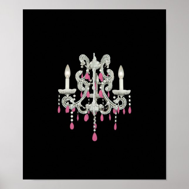 Night Chandelier ~ 13.08X11 Poster (Frente)