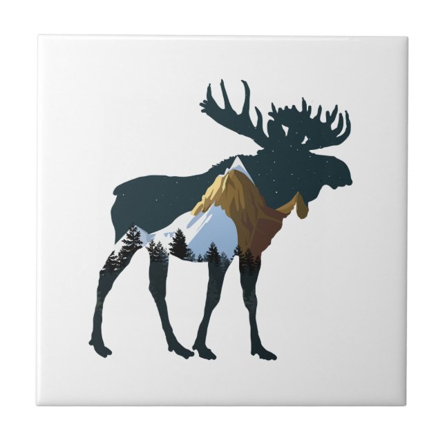 Night Forest Moose (Frente)