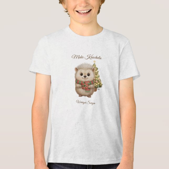 Niko Igel Kinder Shirt Weihnachten (Frente)