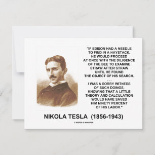 Nikola Tesla Edison Agulha Haystack Theory Cote