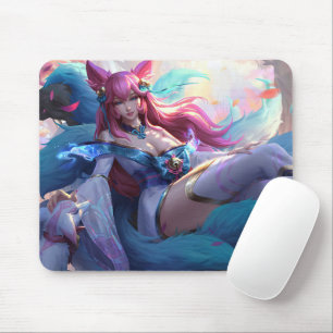 Nine Tail Fox Mousepad   Mousepad Personalizável