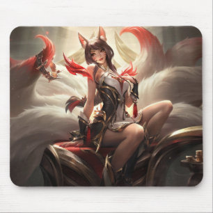 Nine Tail Fox Mousepad Mousepad Personalizável