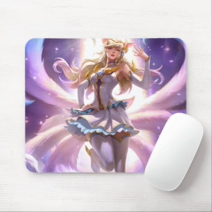 Nine Tail Fox Mousepad   Mousepad Personalizável