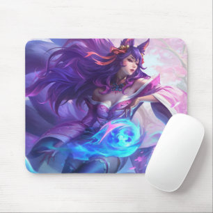Nine Tail Fox Mousepad   Mousepad Personalizável