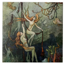 “Ninfas do Mar” por Warwick Goble