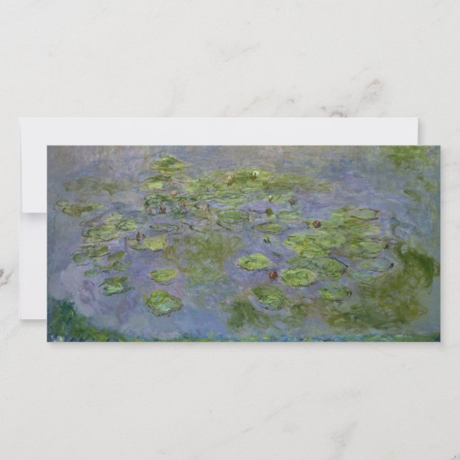 Ninfas (Waterlily) apresentada por Claude Monet (Frente)