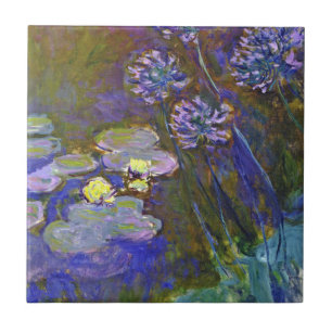 Ninféias Agapanthus Claude Monet