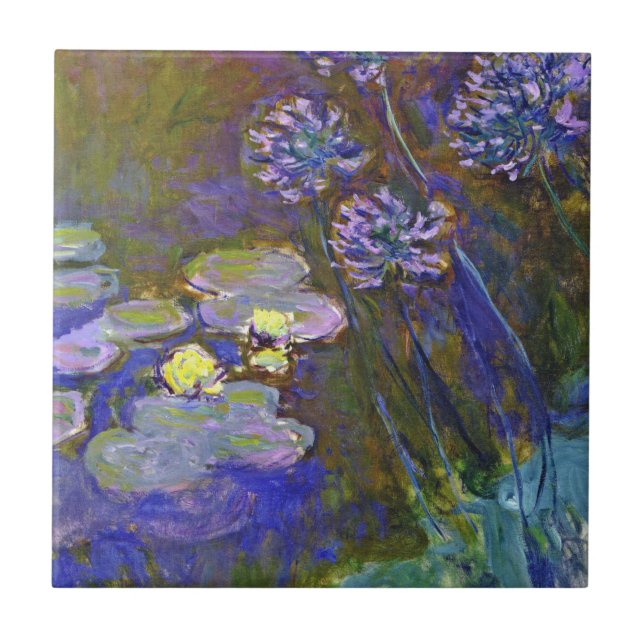 Ninféias Agapanthus Claude Monet (Frente)