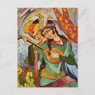 Ninfoma com cartão postal setar