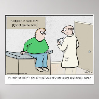 Ninguém corre no poster da sua família