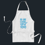 Ninguém cozinha como o avental do padrinho grego d<br><div class="desc">Presente perfeito para um padrinho grego (nono ou ramário ό) que cozinha como nenhum outro. Este avental apresenta o tipo azul Egeu com a expressão "ninguém cozinha como ό"</div>