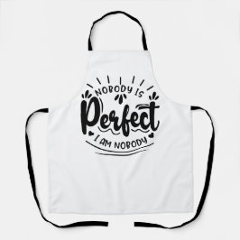 "Ninguém é perfeito: uma brincadeira de perfeição"