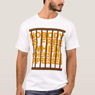 Ninguém é uma camisa grátis - escolha cor e estilo