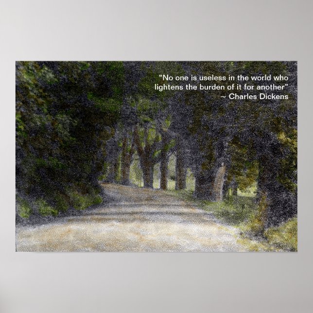 "Ninguém está sozinho" Poster (Frente)