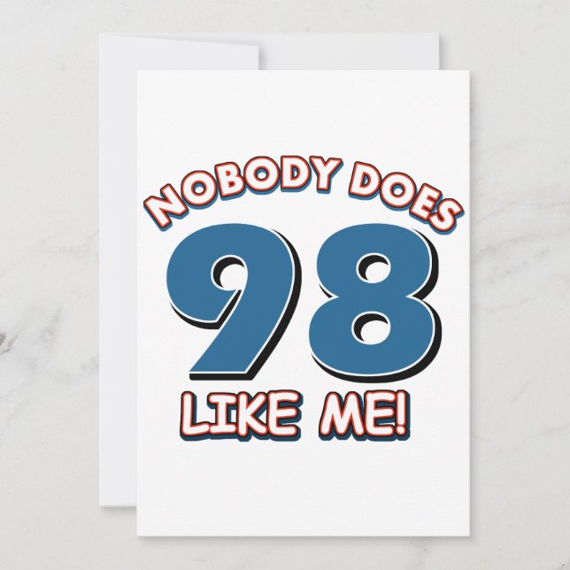 Ninguém Faz 98 Como Eu! (Frente)