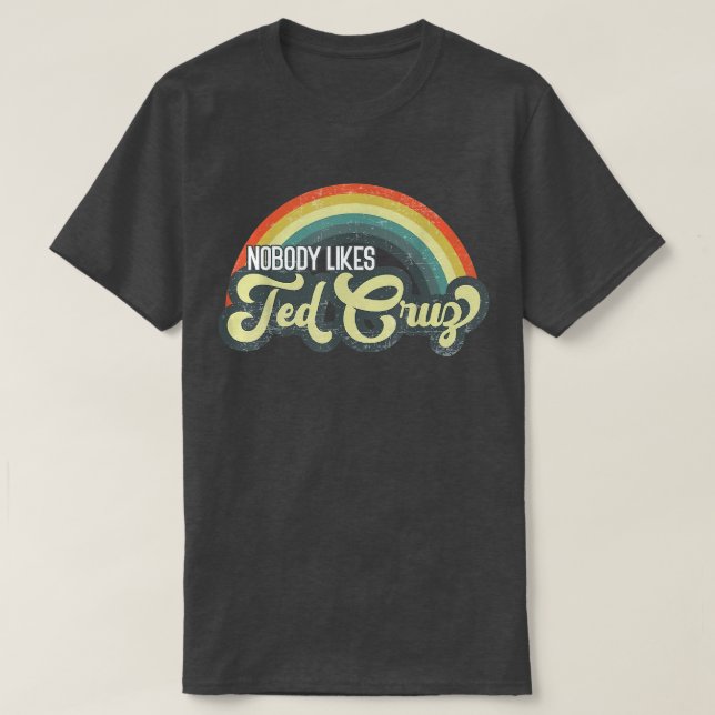 Ninguém Gosta Das Camisetas De Ted Cruz Rainbow Vi (Frente do Design)