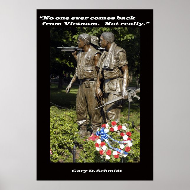 Ninguém jamais volta do Vietnã Poster (Frente)