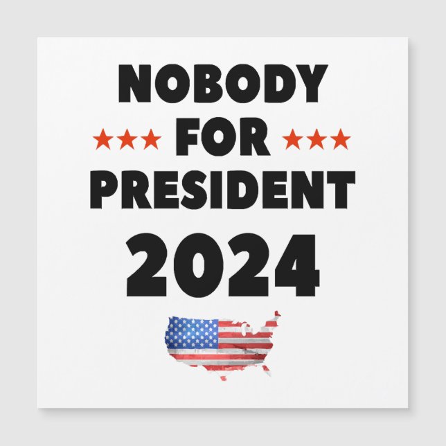Ninguém para Presidente 2024 (Frente)
