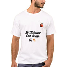 “Ninguém Pode Quebrar Camiseta de Casal – Gráfico 