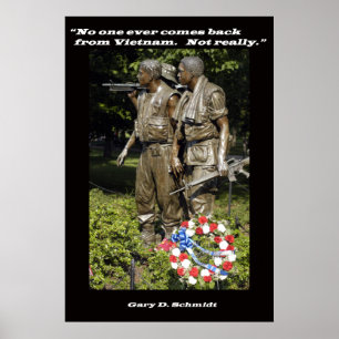 Ninguém volta nunca do poster de Vietnam
