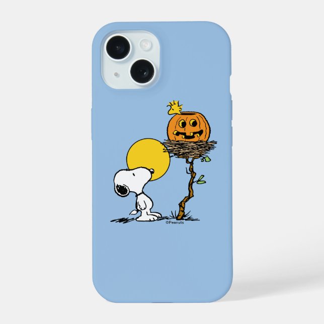 Ninho de Snoopy & Woodstock com Jack O' Lanterna (Verso)