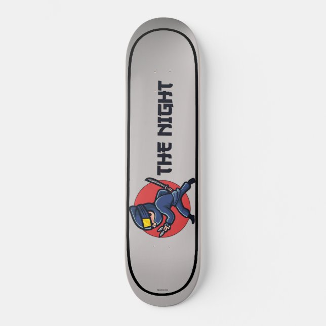 Ninja Anime Skateboard, Anime Skateboard, skate (Frente)