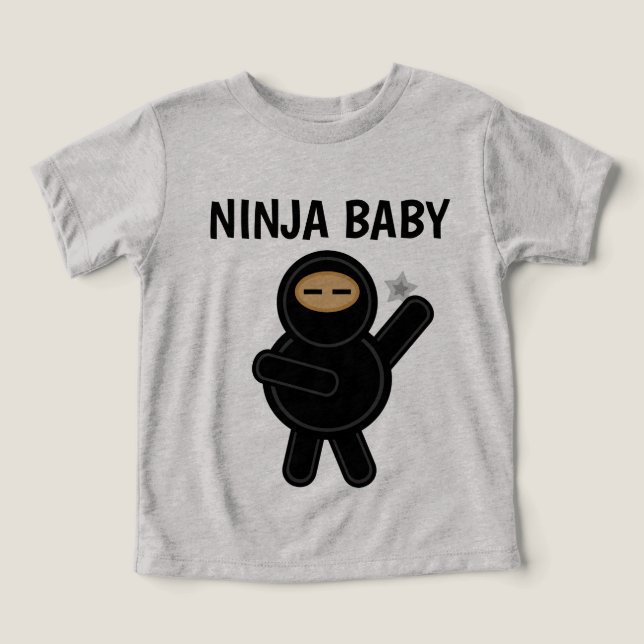 NINJA BABY T-Shirts (Design frontal)