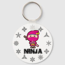 Ninja Girl Chaveiro