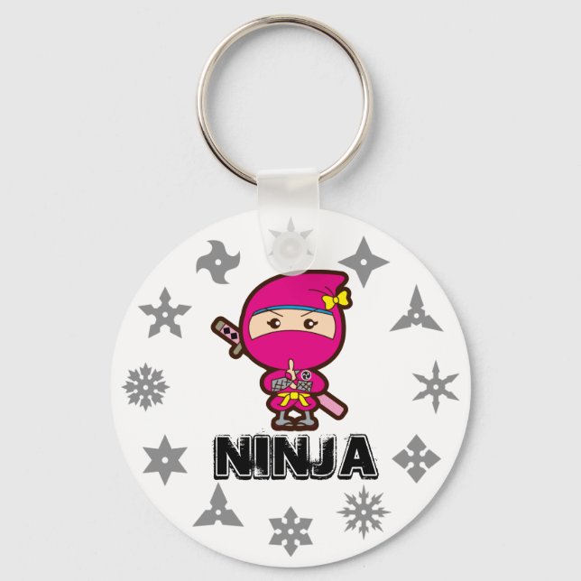 Ninja Girl Chaveiro (Frente)
