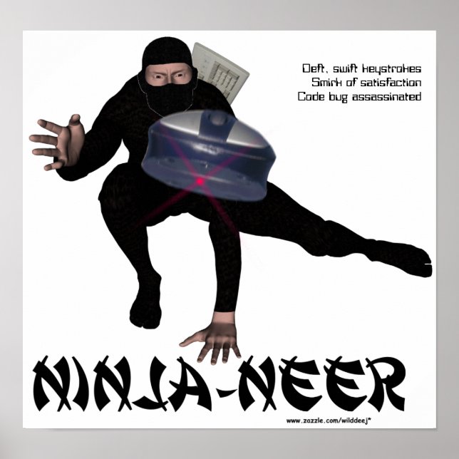 Ninja-neer Poster (Frente)