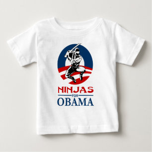 ninja para a camisa leve de obama