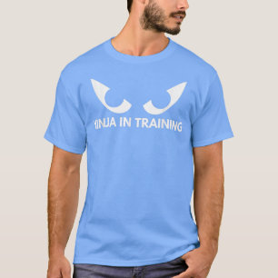 Ninja treina camisa para rapazes guerreiro japão N