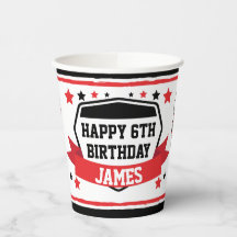 Ninja Warrior Boys de Papel de Festa de aniversári