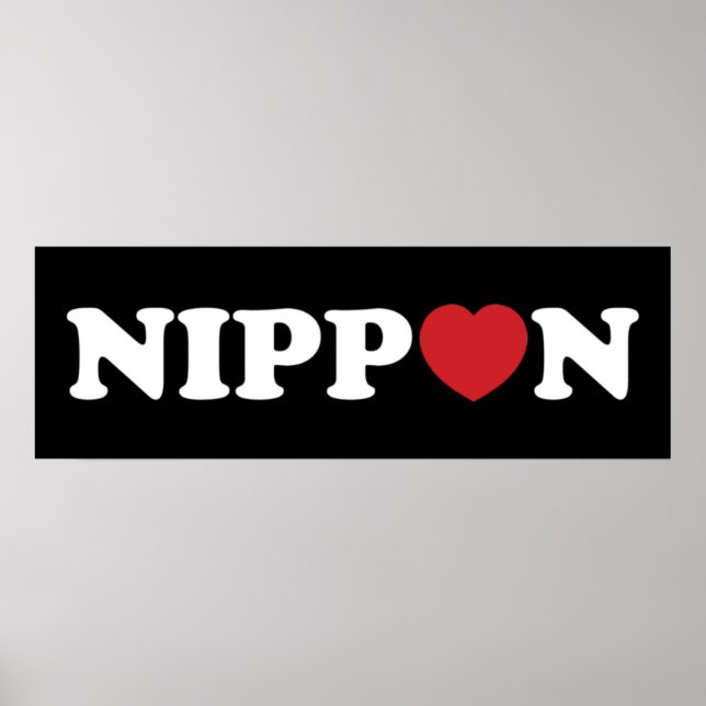 Nippon Love Heart Poster (Frente)