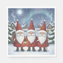 Nisse Noturno Noruega, Guardanapos