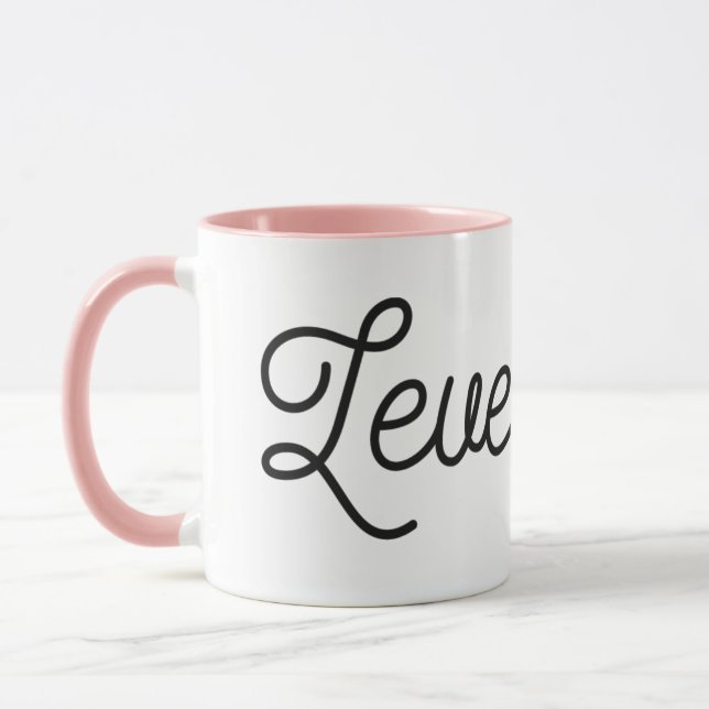 Nível acima da caneca (Esquerda)