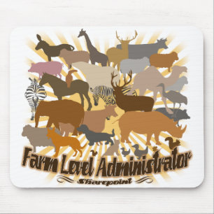 Nível de fazenda Mousepad