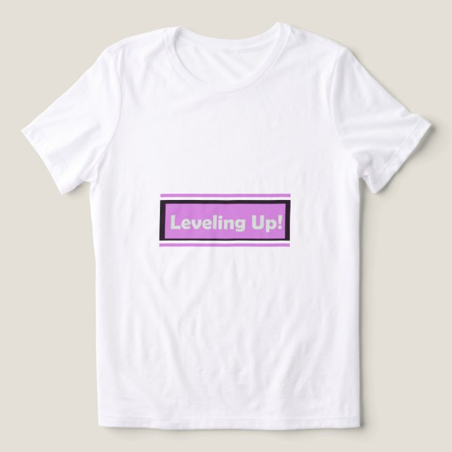 Nivelamento do T-Shirt Bella+Canvas (Design frontal)