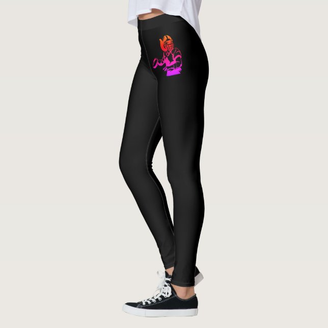 NJF Not A Boys Game QB  Leggings (Esquerda)