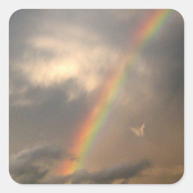 No adesivo leve (céu azul) (Frente)