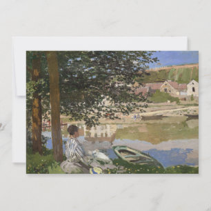 No Banco do Sena   Claude Monet
