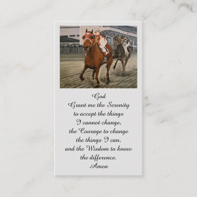 No Cartão de condolências de Imagem de Memória de  (Frente)